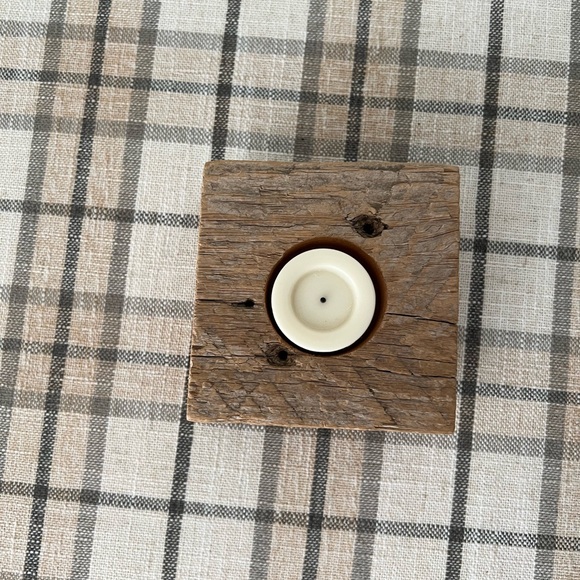 Rustic Tea Light Holder - Picture 1 of 3